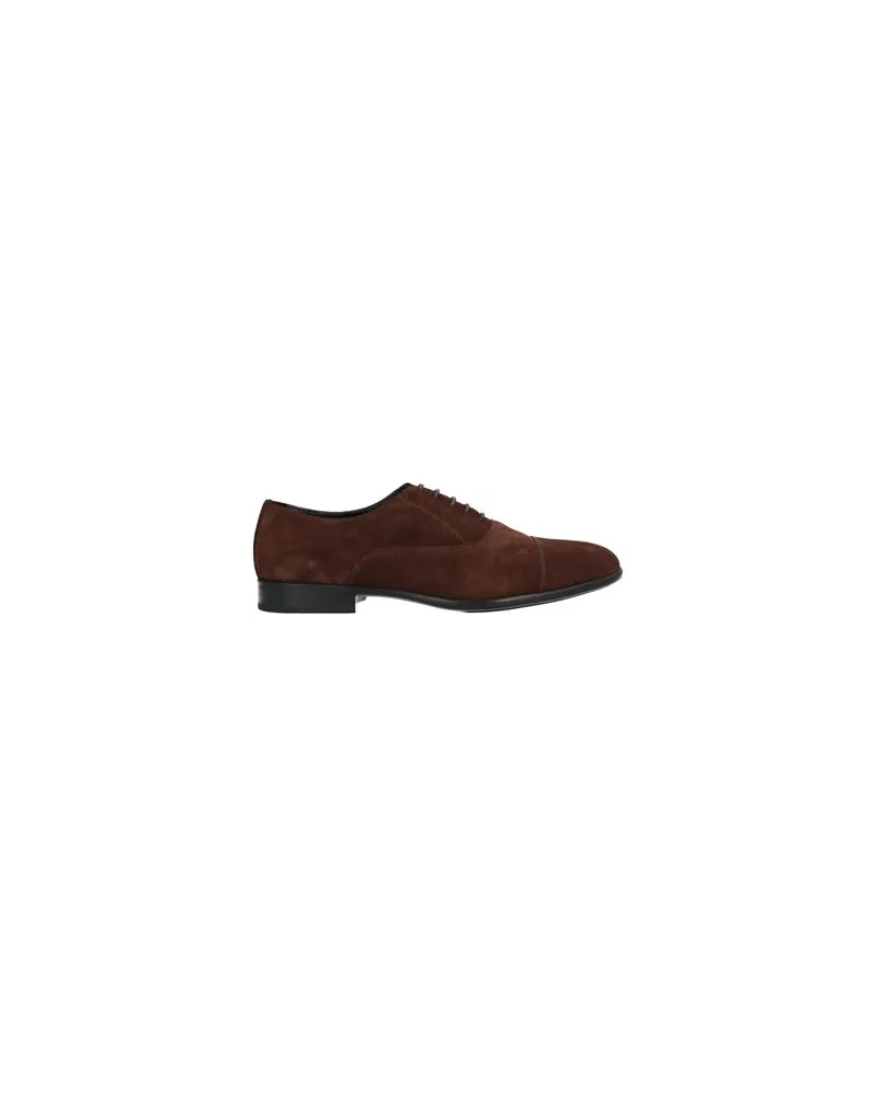 Doucal´s SCHUHE - Schnürschuheauf YOOX.COM Dunkelbraun