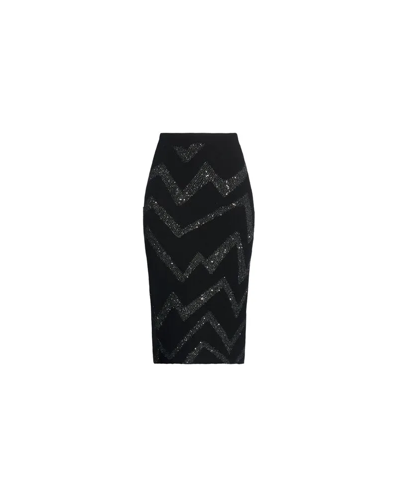 NUDE HOSEN & RÖCKE - Midi-Röckeauf YOOX.COM Schwarz