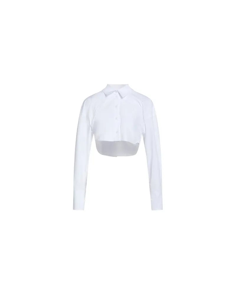 Patrizia Pepe TOPS - Hemdenauf YOOX.COM Weiß