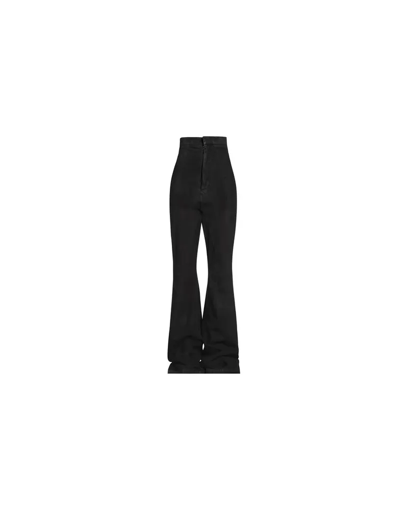 Rick Owens HOSEN & RÖCKE - Jeanshosenauf YOOX.COM Schwarz