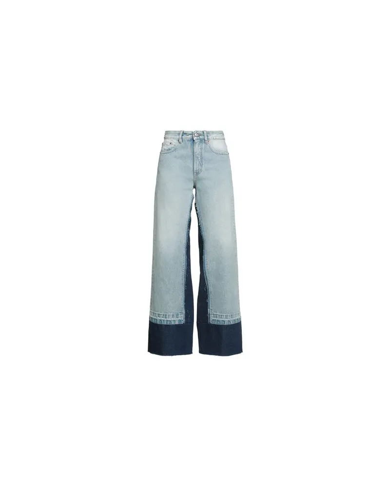 Maison Margiela HOSEN & RÖCKE - Jeanshosenauf YOOX.COM Blau