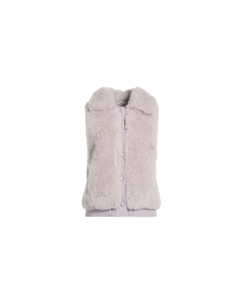 Yves Salomon JACKEN & MÄNTEL - Shearling- & Kunstfellauf YOOX.COM Lila