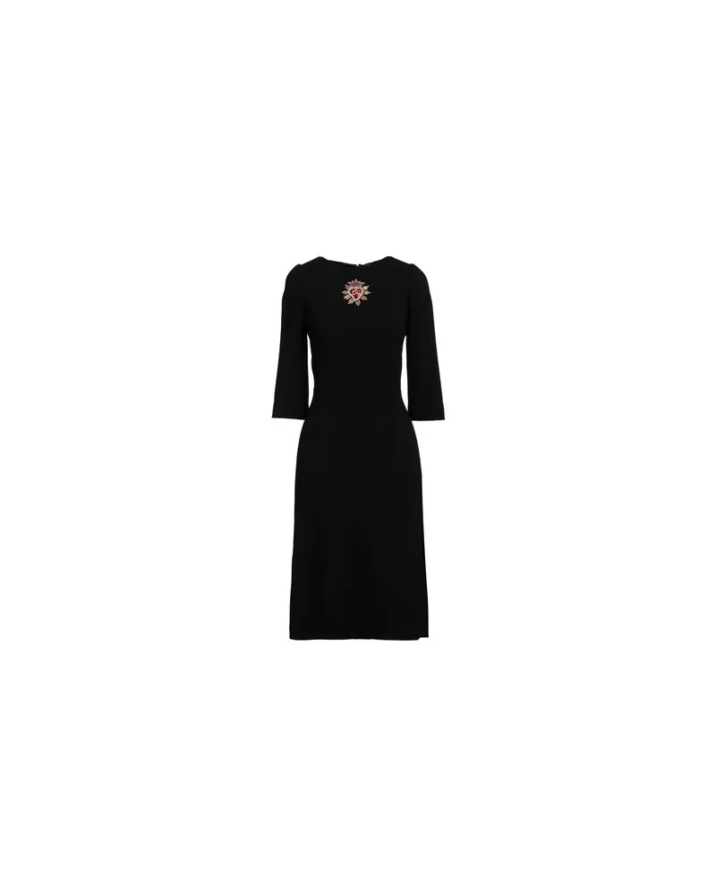 Dolce & Gabbana KLEIDER - Midi-Kleiderauf YOOX.COM Schwarz