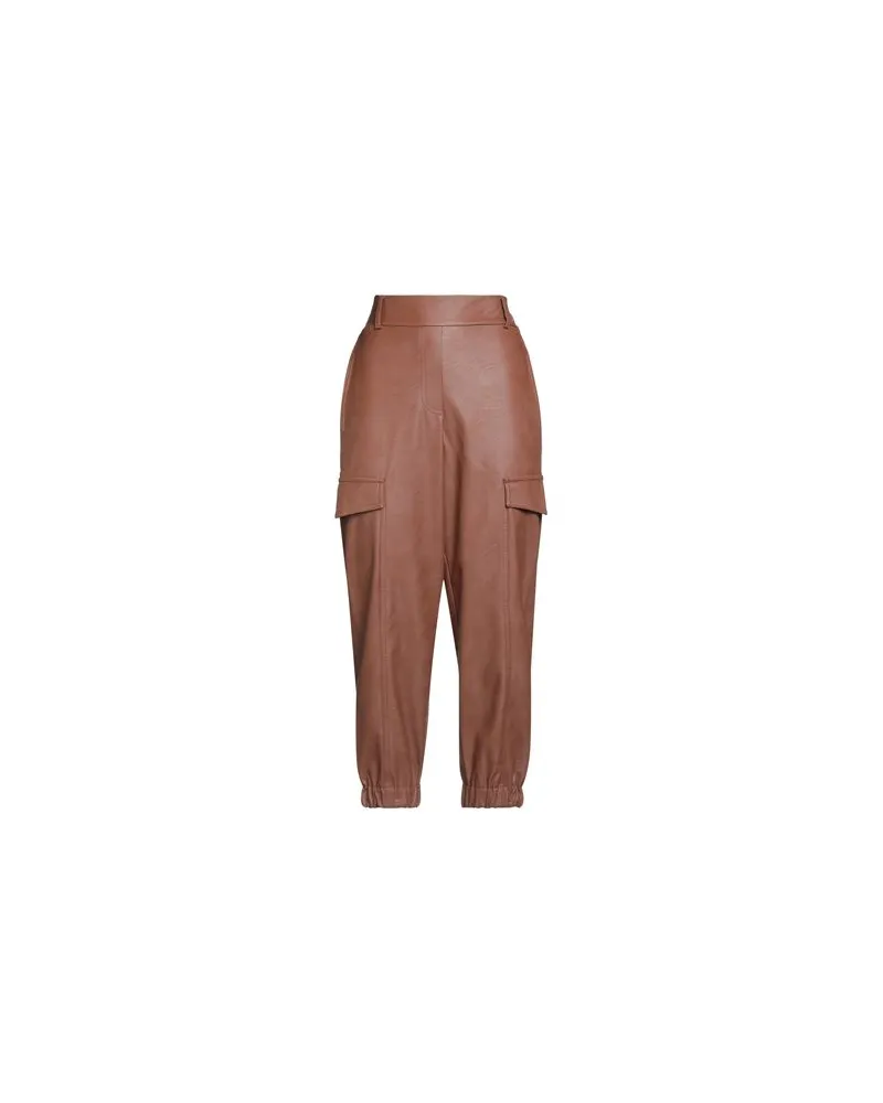 Soallure HOSEN & RÖCKE - Hosenauf YOOX.COM Braun