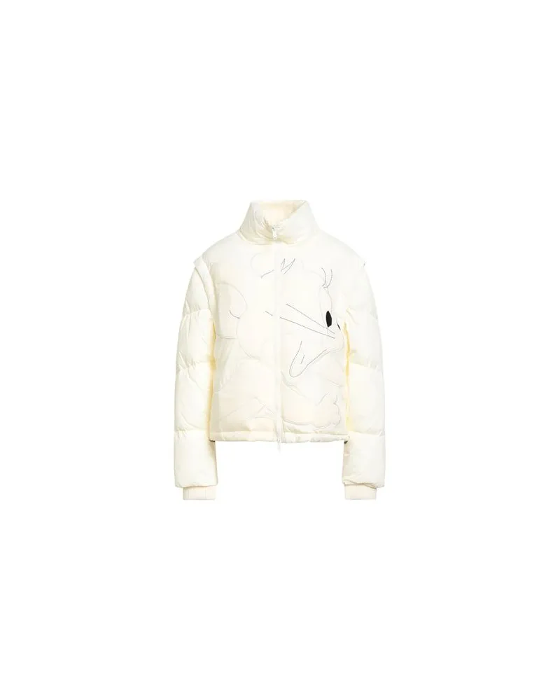 Iceberg JACKEN & MÄNTEL - Pufferjacken & Daunenjackenauf YOOX.COM Cremeweiß