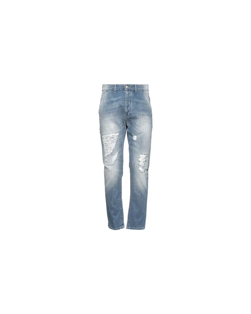 Daniele Alessandrini HOSEN & RÖCKE - Jeanshosenauf YOOX.COM Blau