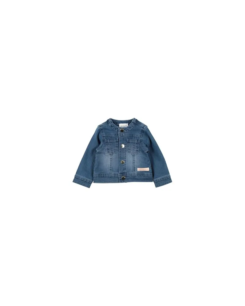 Trussardi JACKEN & MÄNTEL - Jeansjacken/Mäntelauf YOOX.COM Blau