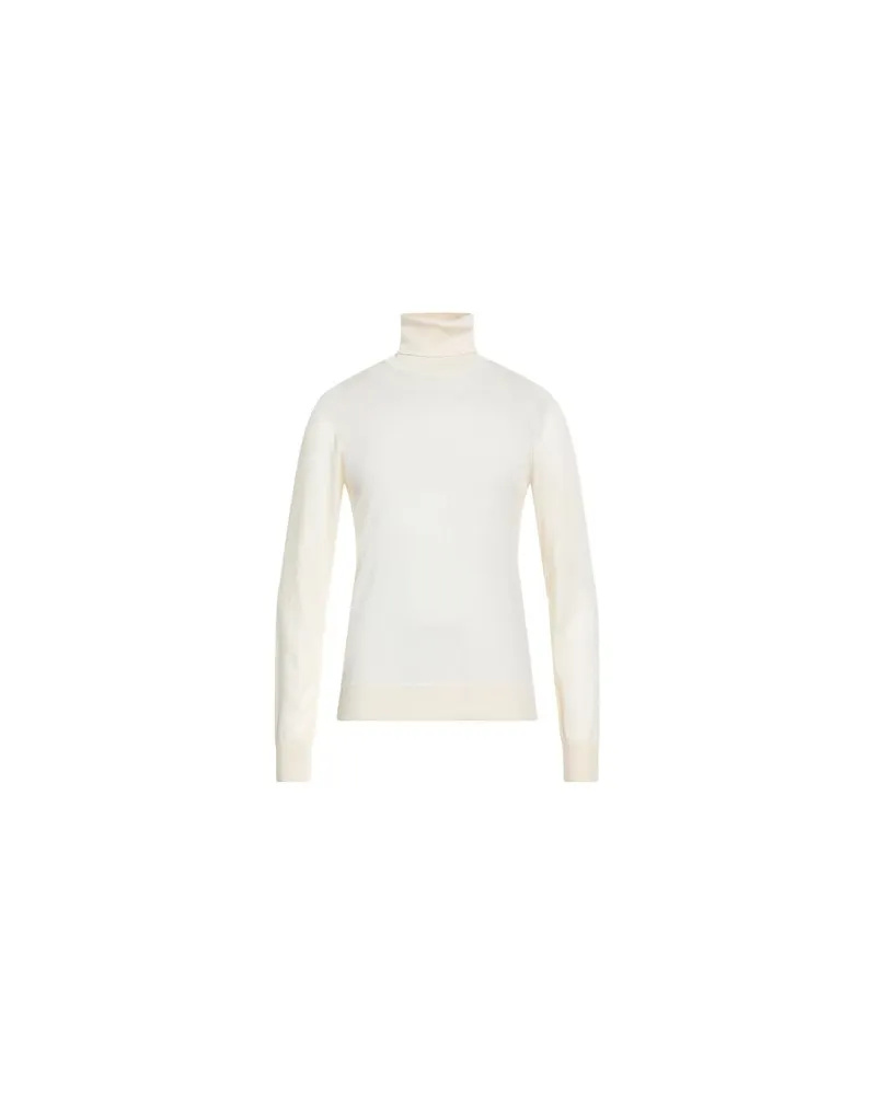 Dolce & Gabbana STRICKWAREN - Rollkragenpulloverauf YOOX.COM Cremeweiß