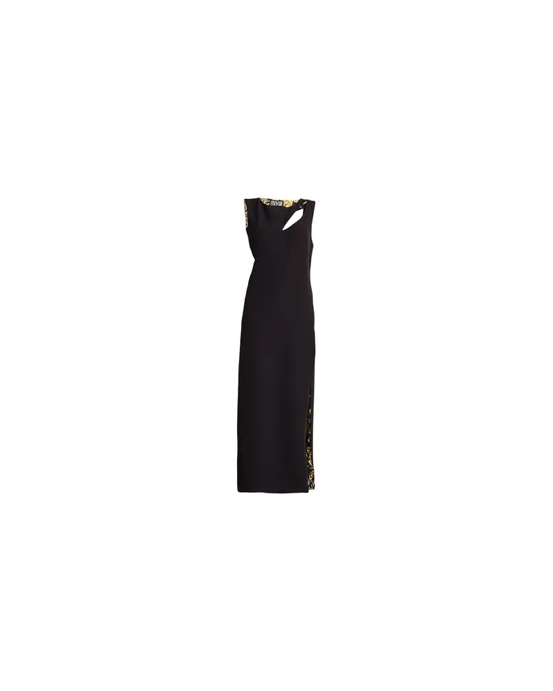 Versace Jeans KLEIDER - Maxi-Kleiderauf YOOX.COM Schwarz