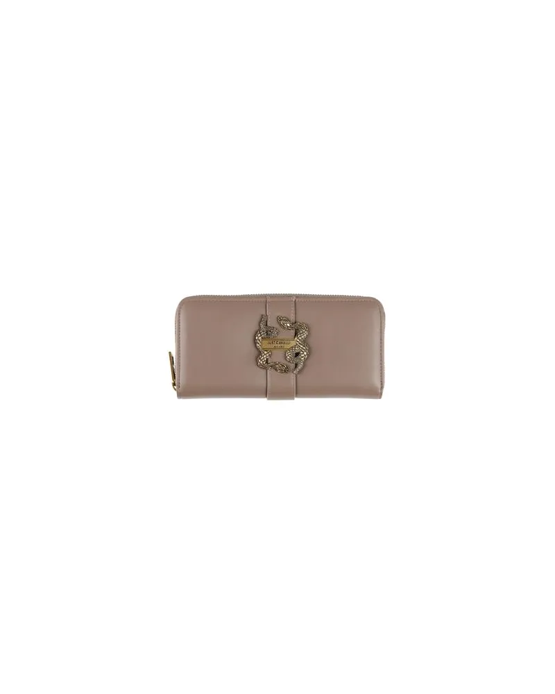 Just Cavalli Kleinlederwaren - Brieftaschenauf YOOX.COM Maulwurfsgrau