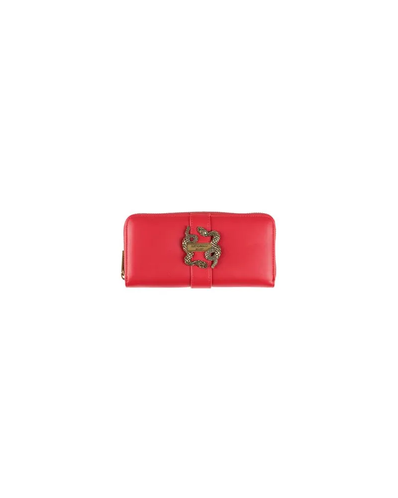 Just Cavalli Kleinlederwaren - Brieftaschenauf YOOX.COM Rot