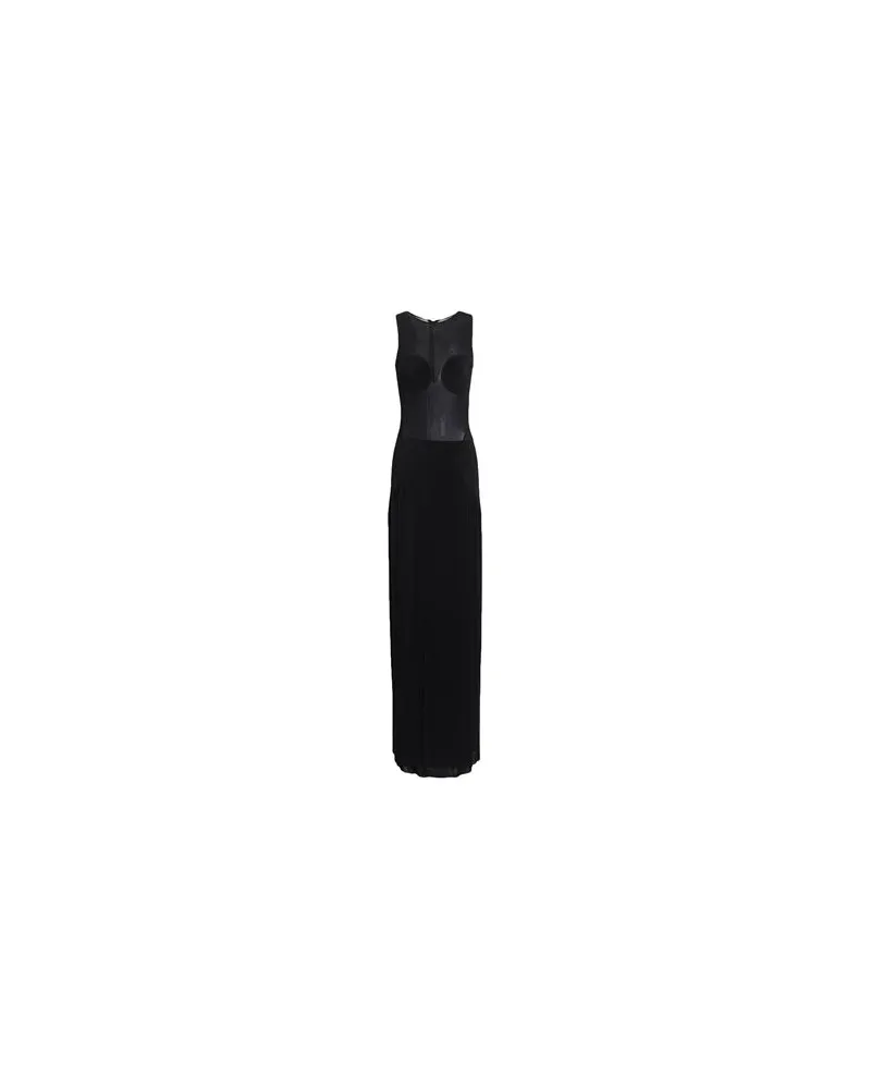 Jean Paul Gaultier KLEIDER - Maxi-Kleiderauf YOOX.COM Schwarz