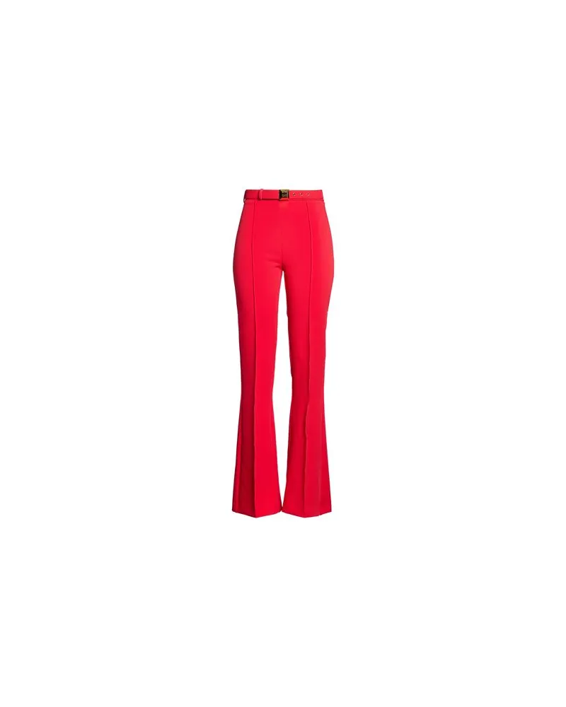 Elisabetta Franchi HOSEN & RÖCKE - Hosenauf YOOX.COM Rot