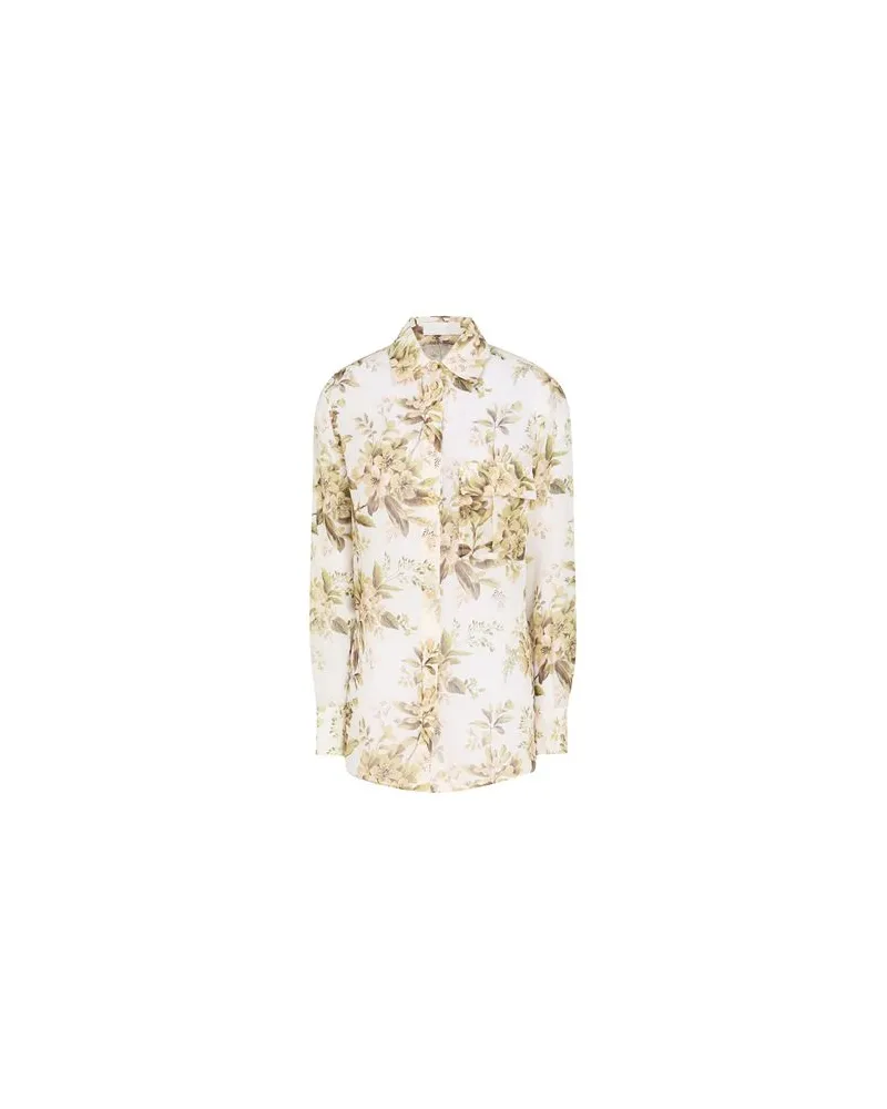 Zimmermann TOPS - Hemdenauf YOOX.COM Salbeigrün