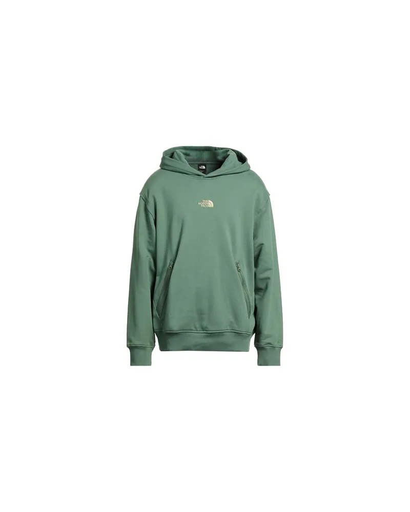 The North Face M HERITAGE GRAPHIC RELAXED HOODIE  - TOPS - Sweatshirtsauf YOOX.COM Salbeigrün