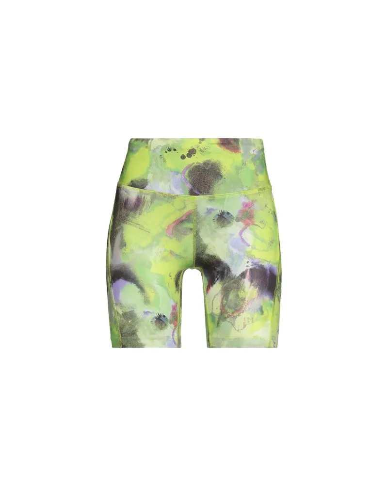 Nike AIR DRI-FIT FAST WOMEN'S 7'''' MID-RISE RUNNING SHORTS '' - HOSEN & RÖCKE - Shorts & Bermudashortsauf YOOX.COM Limettengrün