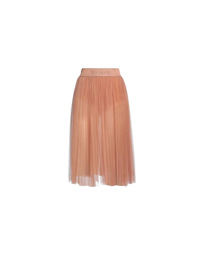 Elisabetta Franchi HOSEN & RÖCKE - Midi-Röckeauf YOOX.COM Antikrosa