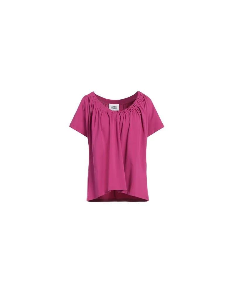 Alpha Studio TOPS - T-shirtsauf YOOX.COM Malve