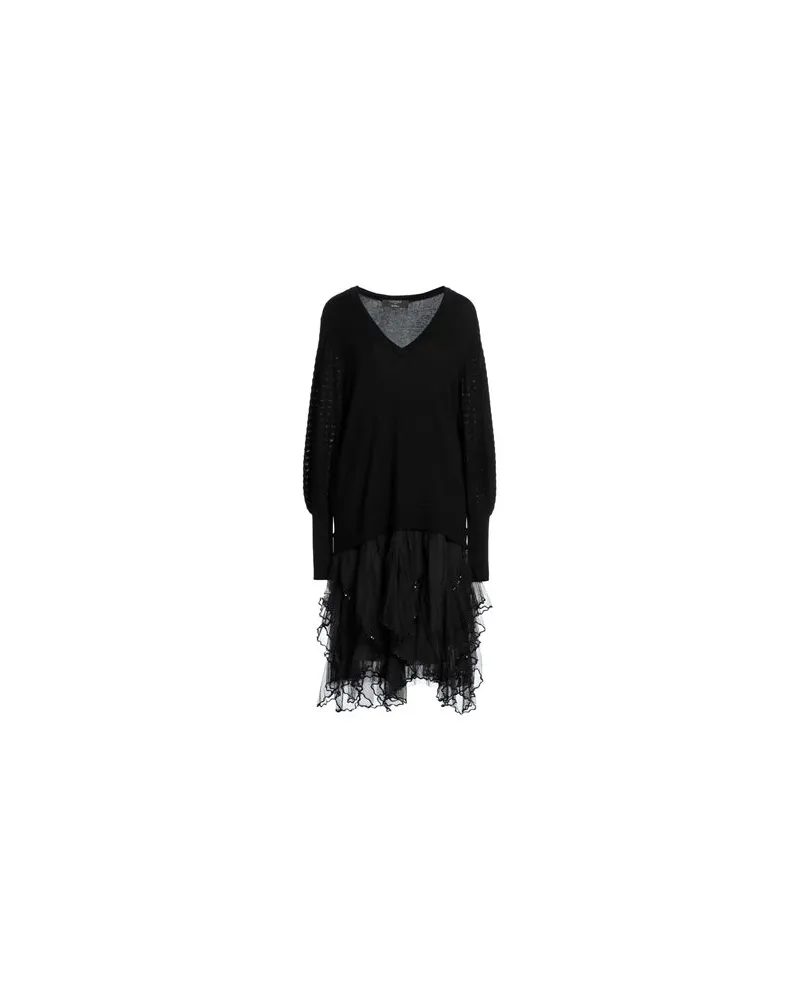 Twin-Set KLEIDER - Midi-Kleiderauf YOOX.COM Schwarz