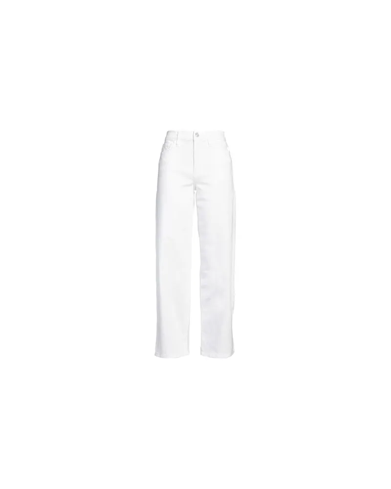 Frame Denim HOSEN & RÖCKE - Jeanshosenauf YOOX.COM Weiß