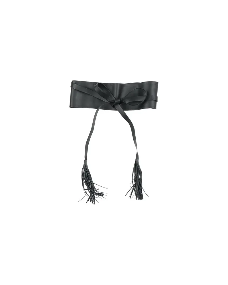 Mes Demoiselles Kleinlederwaren - Gürtelauf YOOX.COM Schwarz