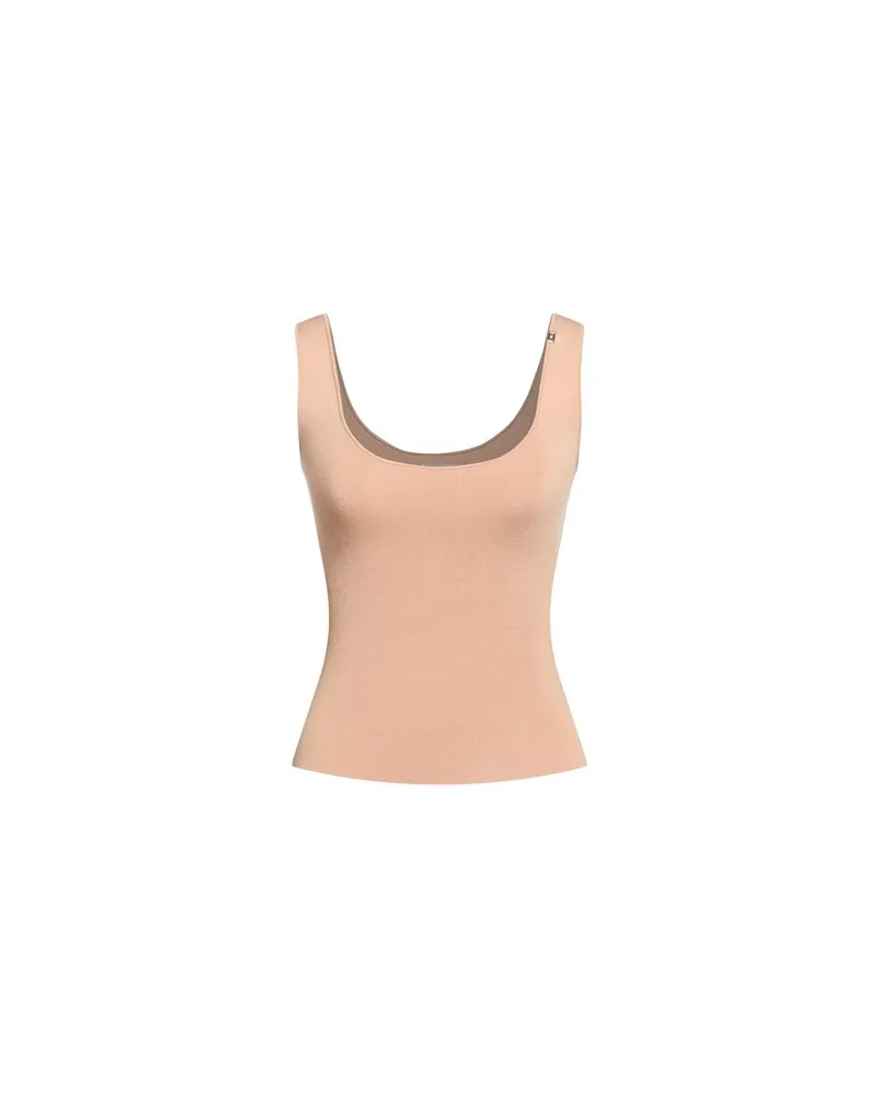 Elisabetta Franchi TOPS - Tank Topsauf YOOX.COM Sand