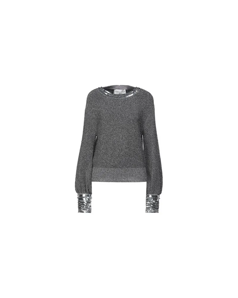 Alberta Ferretti STRICKWAREN - Pulloverauf YOOX.COM Grau