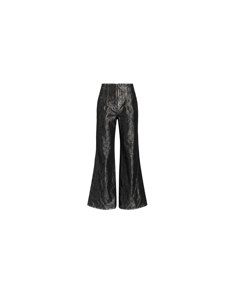 Alberta Ferretti HOSEN & RÖCKE - Jeanshosenauf YOOX.COM Braungrau