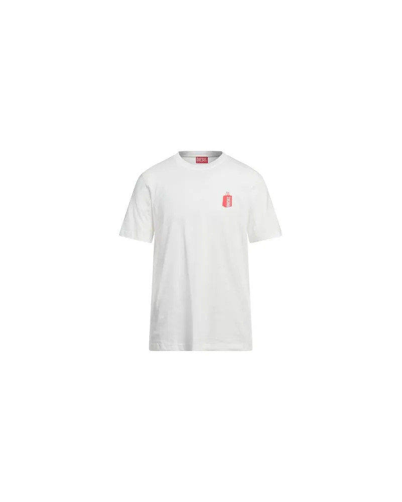 Diesel TOPS - T-shirtsauf YOOX.COM Weiß