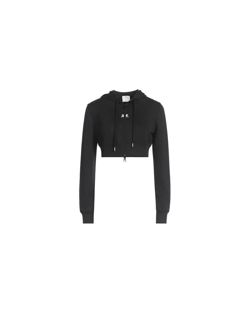 Courrèges TOPS - Sweatshirtsauf YOOX.COM Schwarz