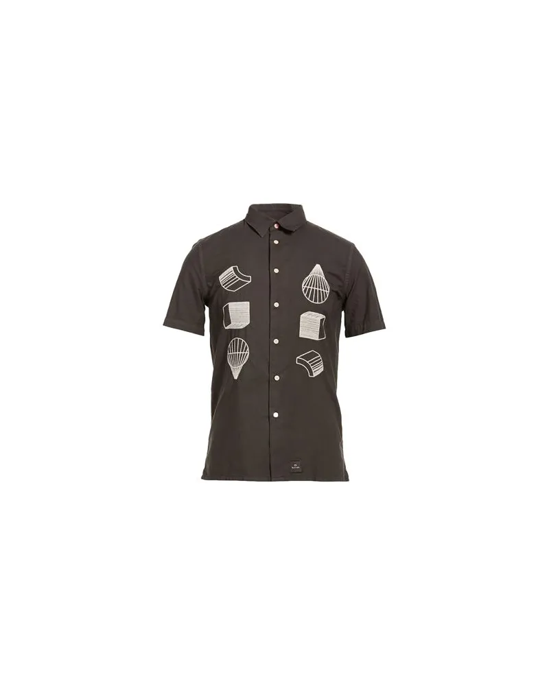 Paul Smith TOPS - Hemdenauf YOOX.COM Braungrau