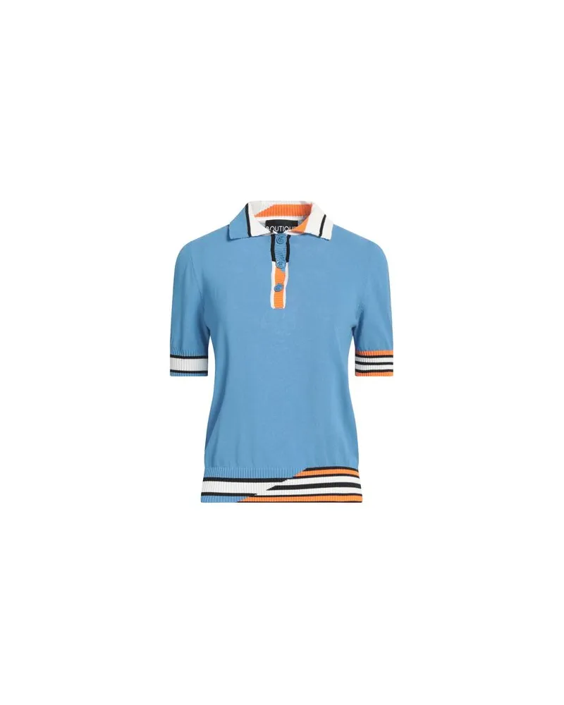 Moschino STRICKWAREN - Pulloverauf YOOX.COM Azurblau