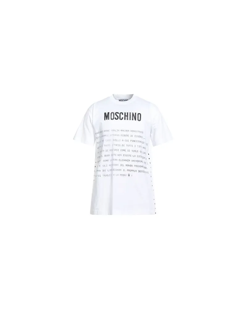 Moschino COUTURE - TOPS - T-shirtsauf YOOX.COM Weiß