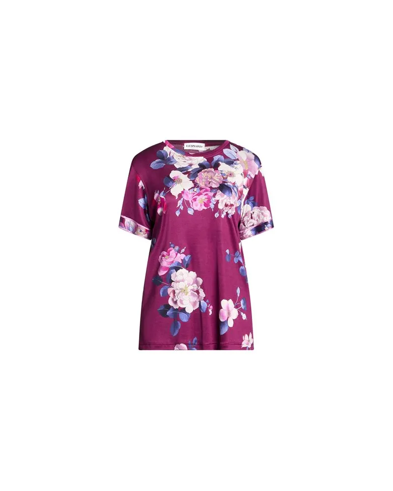 Leonard Paris TOPS - T-shirtsauf YOOX.COM Pflaume