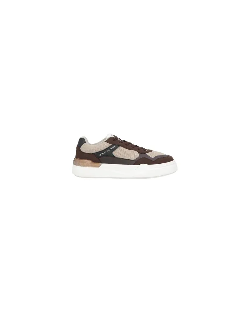 Armani Exchange SCHUHE - Sneakersauf YOOX.COM Dunkelbraun