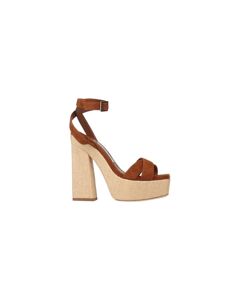 Jimmy Choo SCHUHE - Sandalenauf YOOX.COM Braun