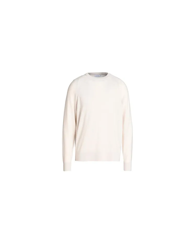 Calvin Klein STRICKWAREN - Pulloverauf YOOX.COM Cremeweiß