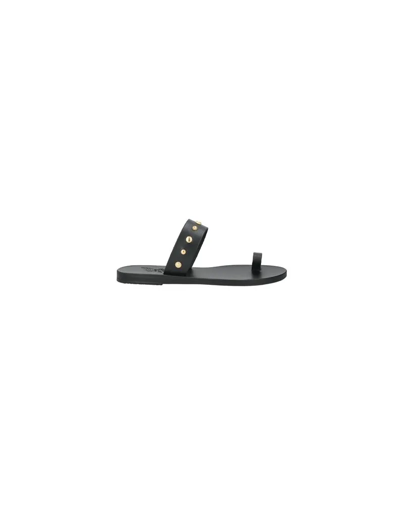 Ancient Greek Sandals SCHUHE - Zehentrennerauf YOOX.COM Schwarz