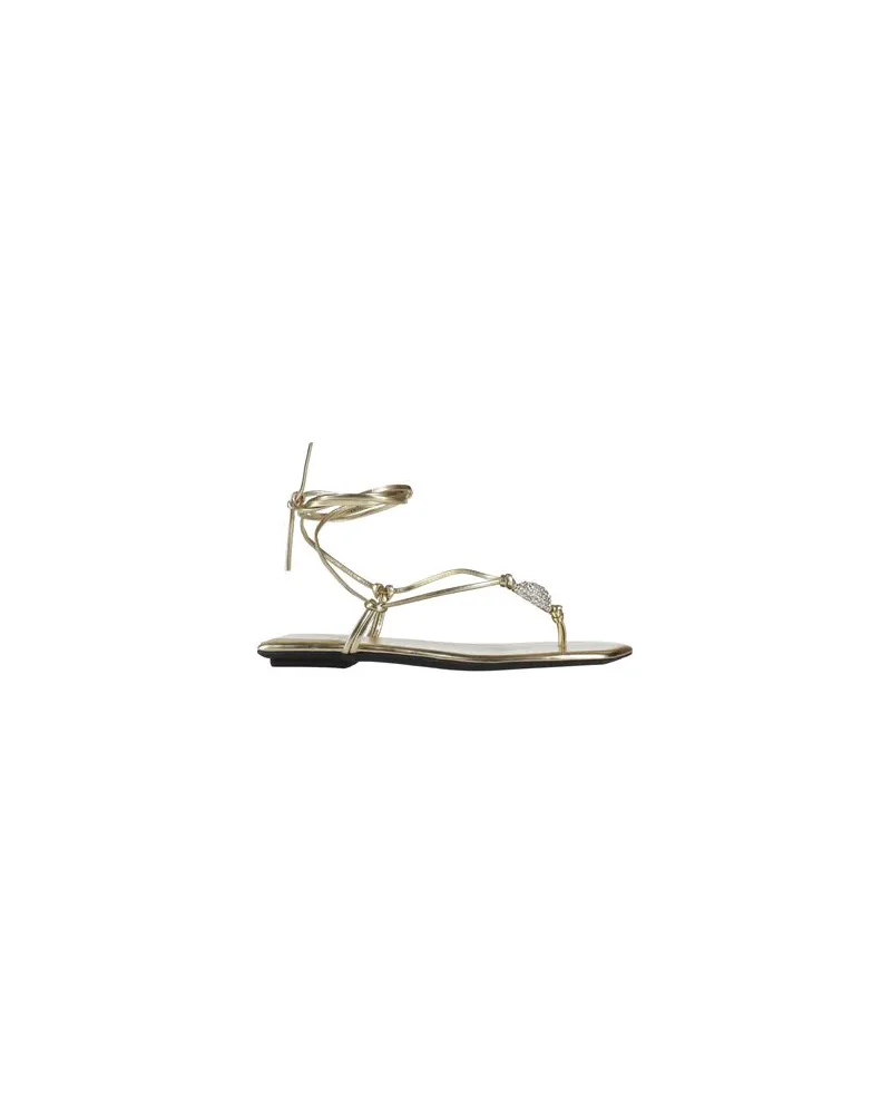 Jeffrey Campbell SCHUHE - Zehentrennerauf YOOX.COM Gold
