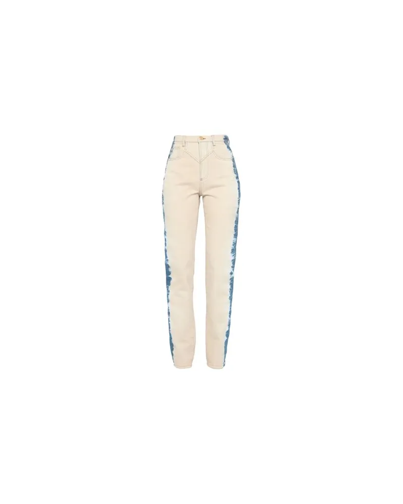 Alberta Ferretti HOSEN & RÖCKE - Jeanshosenauf YOOX.COM Beige