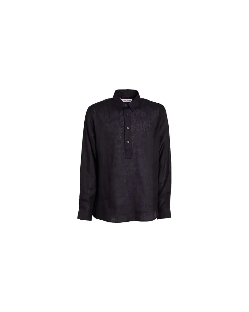 Orlebar Brown TOPS - Hemdenauf YOOX.COM Nachtblau