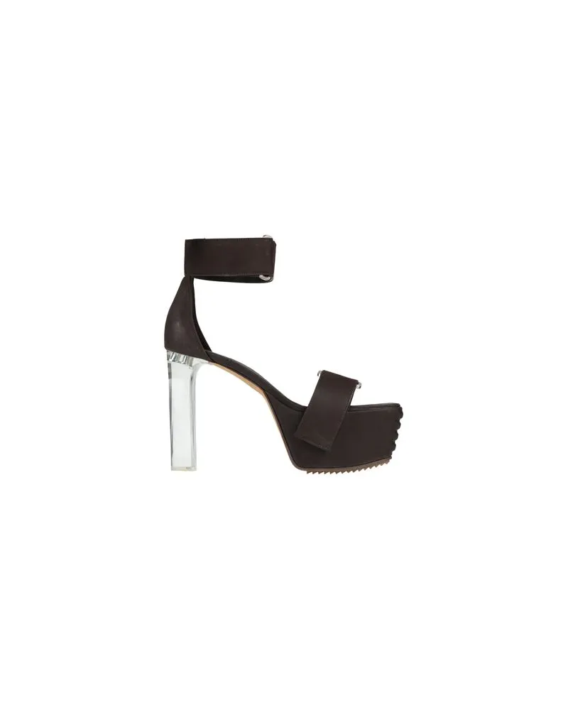 Rick Owens SCHUHE - Sandalenauf YOOX.COM Braun