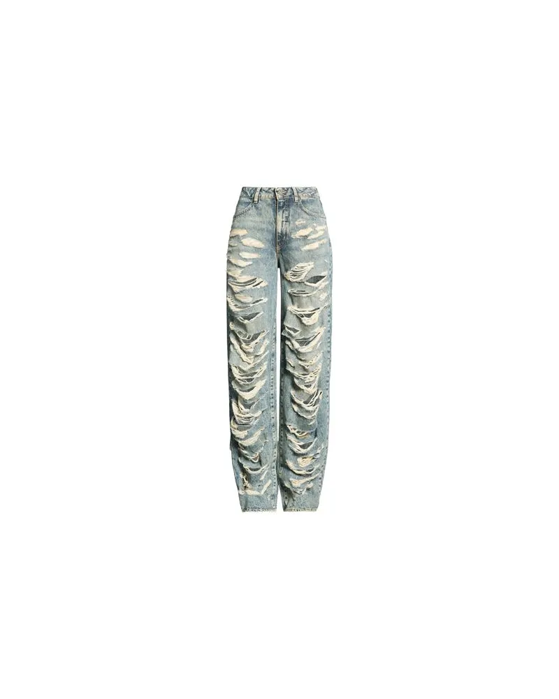 Guess HOSEN & RÖCKE - Jeanshosenauf YOOX.COM Blau