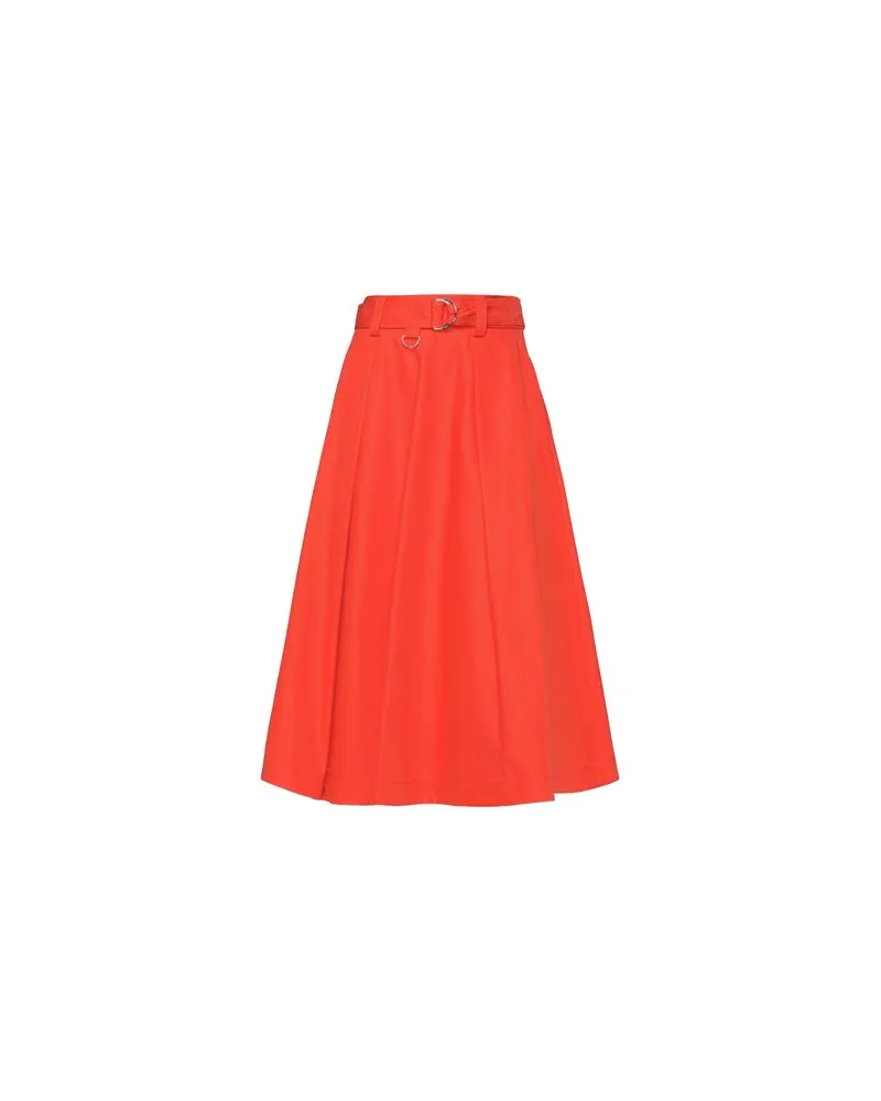 MSGM HOSEN & RÖCKE - Midi-Röckeauf YOOX.COM Orange