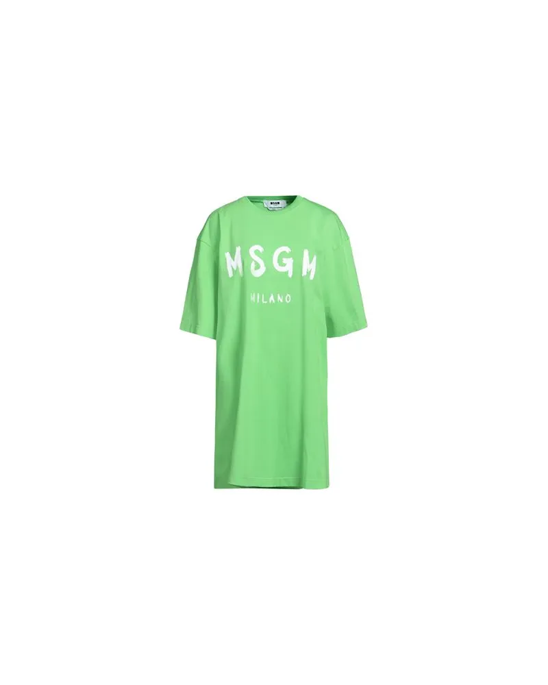 MSGM KLEIDER - Mini-Kleiderauf YOOX.COM Grün