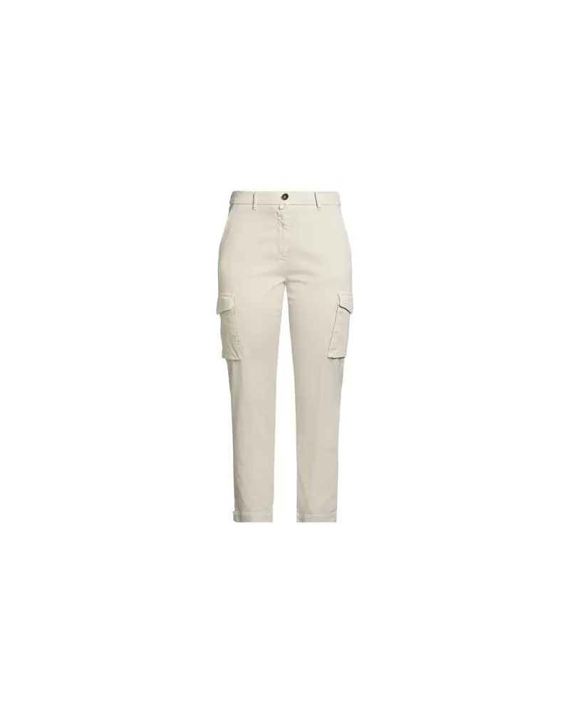 Aeronautica Militare HOSEN & RÖCKE - Hosenauf YOOX.COM Cremeweiß