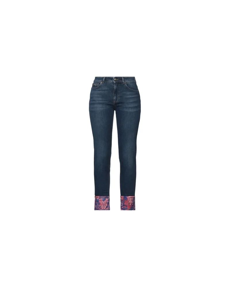 Versace Jeans HOSEN & RÖCKE - Jeanshosenauf YOOX.COM Blau
