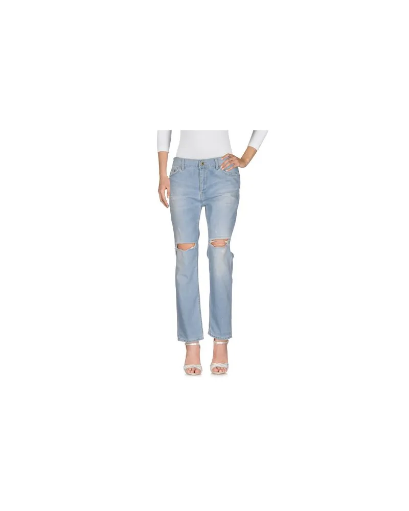 Dondup HOSEN & RÖCKE - Jeanshosenauf YOOX.COM Blau