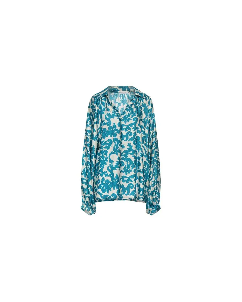 Fly Girl TOPS - Hemdenauf YOOX.COM Azurblau