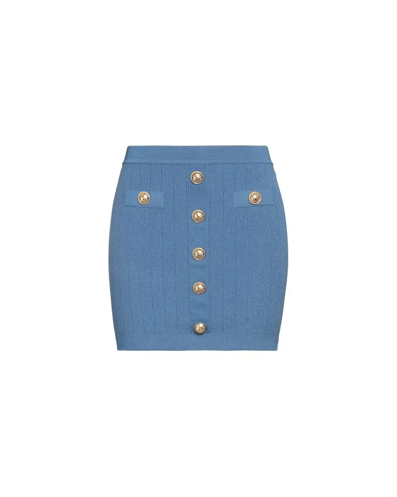 Balmain HOSEN & RÖCKE - Miniröckeauf YOOX.COM Blaugrau